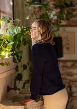 Thredbo Chunky Knit Navy