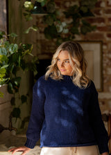 Thredbo Chunky Knit Navy