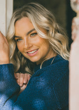 Thredbo Chunky Knit Navy