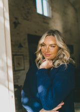 Thredbo Chunky Knit Navy