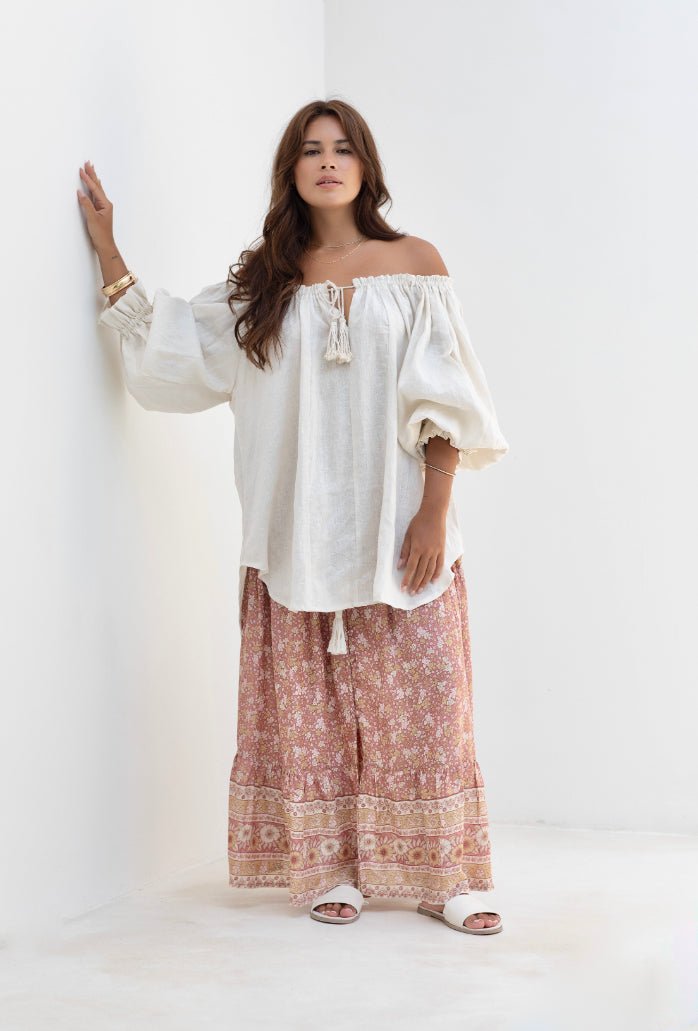 Montego Skirt - Gypsy Print - Salt + Soda