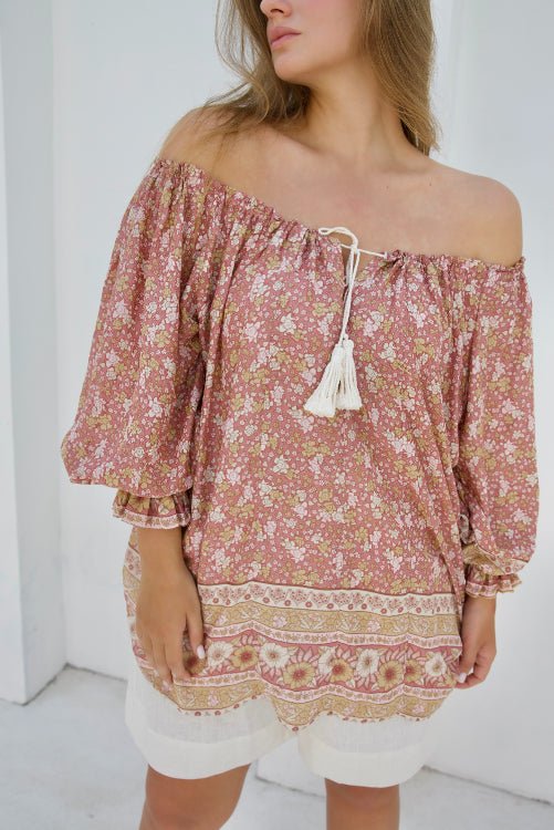 Ouvea Blouse - Gypsy Print - Salt + Soda