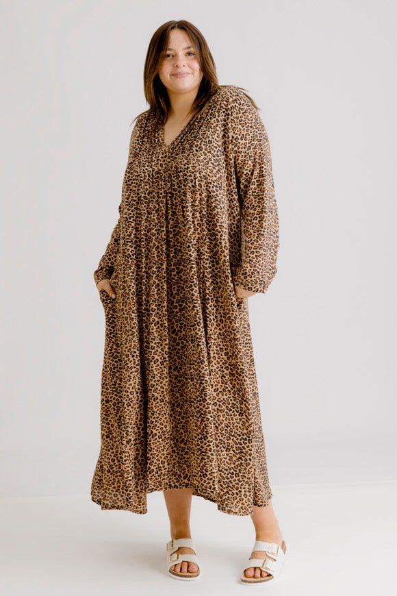 Saharan Leopard Dress - Salt + Soda