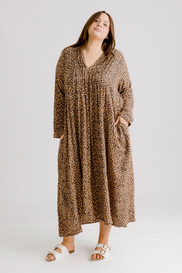 Saharan Leopard Dress - Salt + Soda