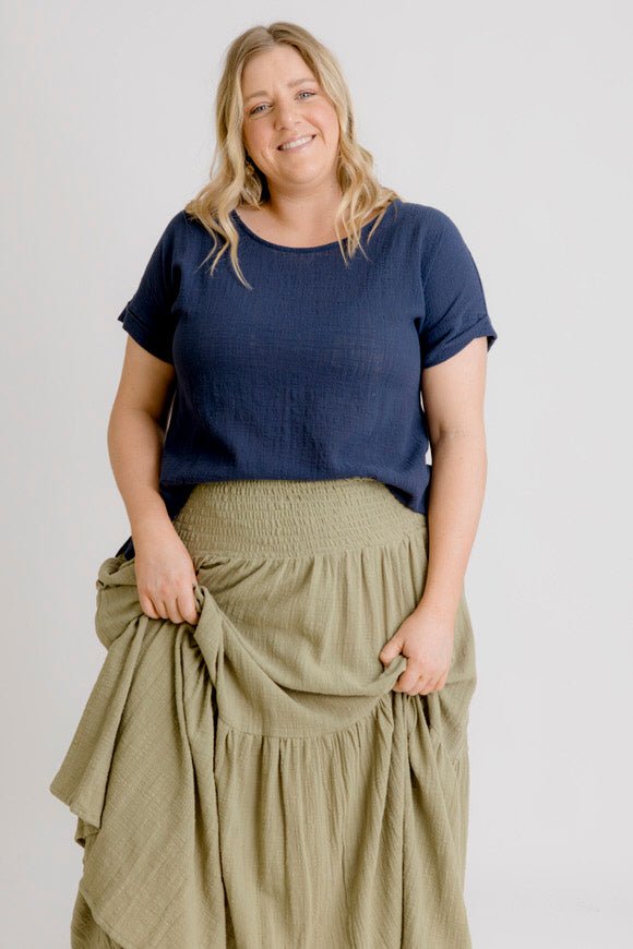 Victoria Top - Navy - Salt + Soda