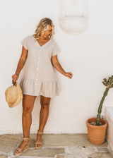 Torquay Dress Natural