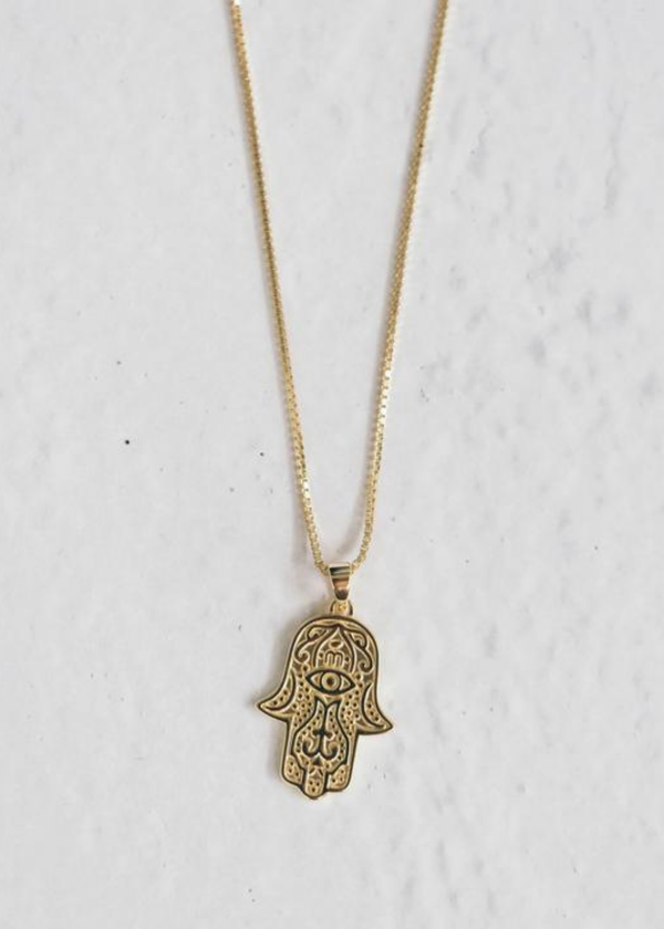 Talisman Necklace ~ Gold - Salt + Soda