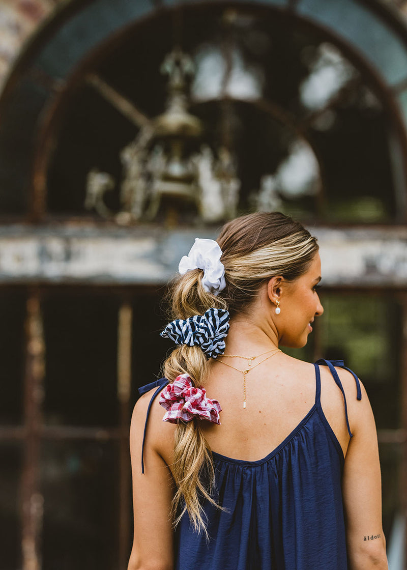 Scrunchie Capri Stripe