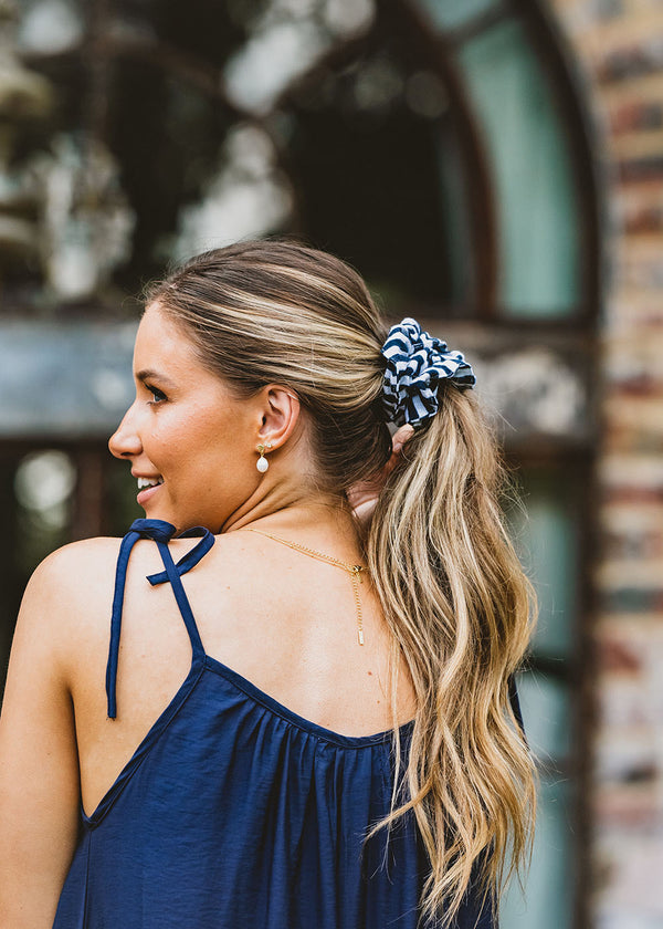 Scrunchie Capri Stripe