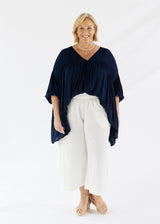 Florence Blouse Navy