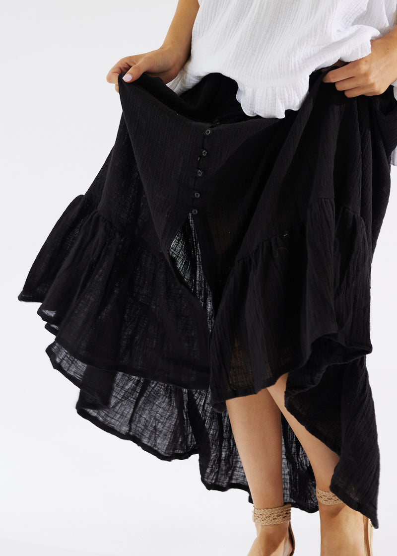 Montego Skirt Black