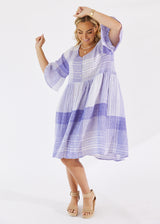 Lima Dress Pacific Blue