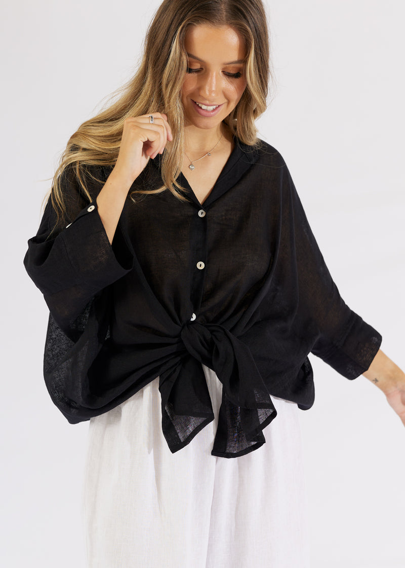 Lisbon Shirt Black