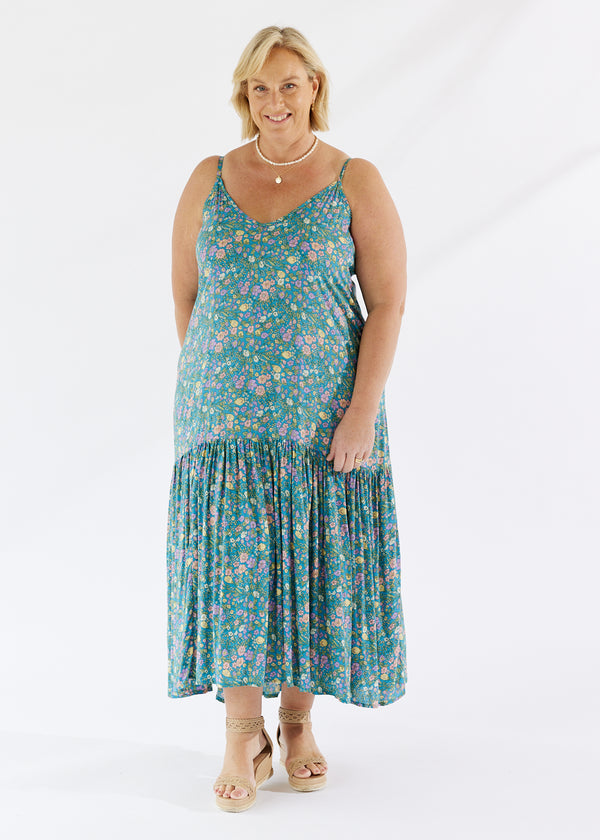 Marbella Dress Gypsy Teal