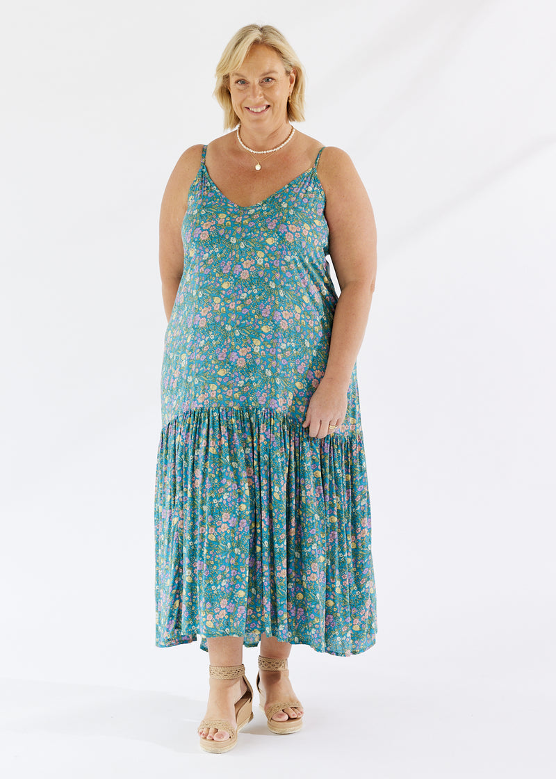 Marbella Dress Gypsy Teal