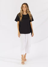 Monaco Tee Black