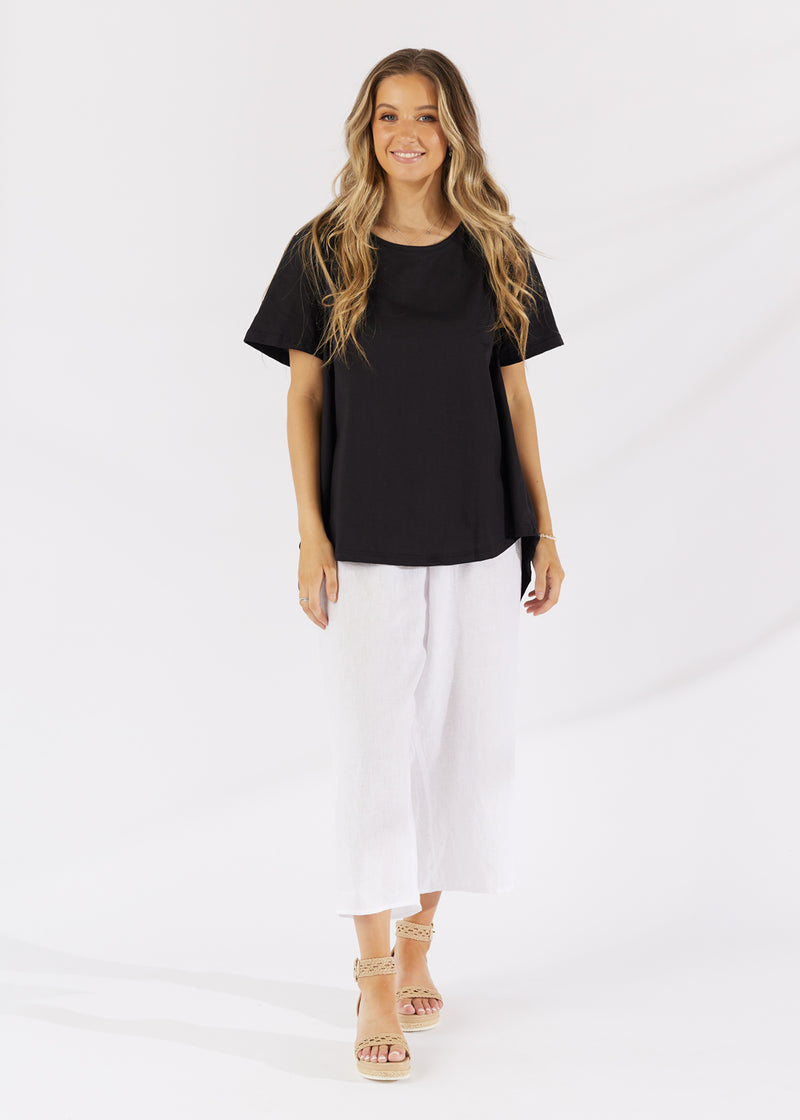 Monaco Tee Black
