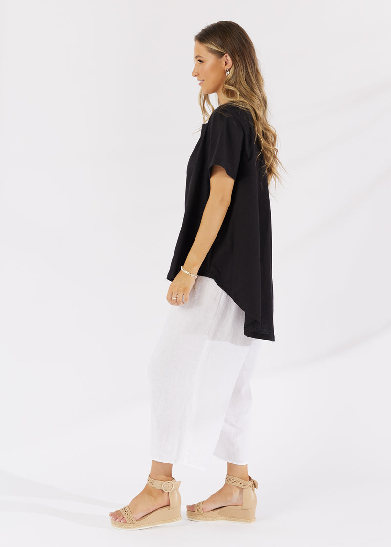 Monaco Tee Black