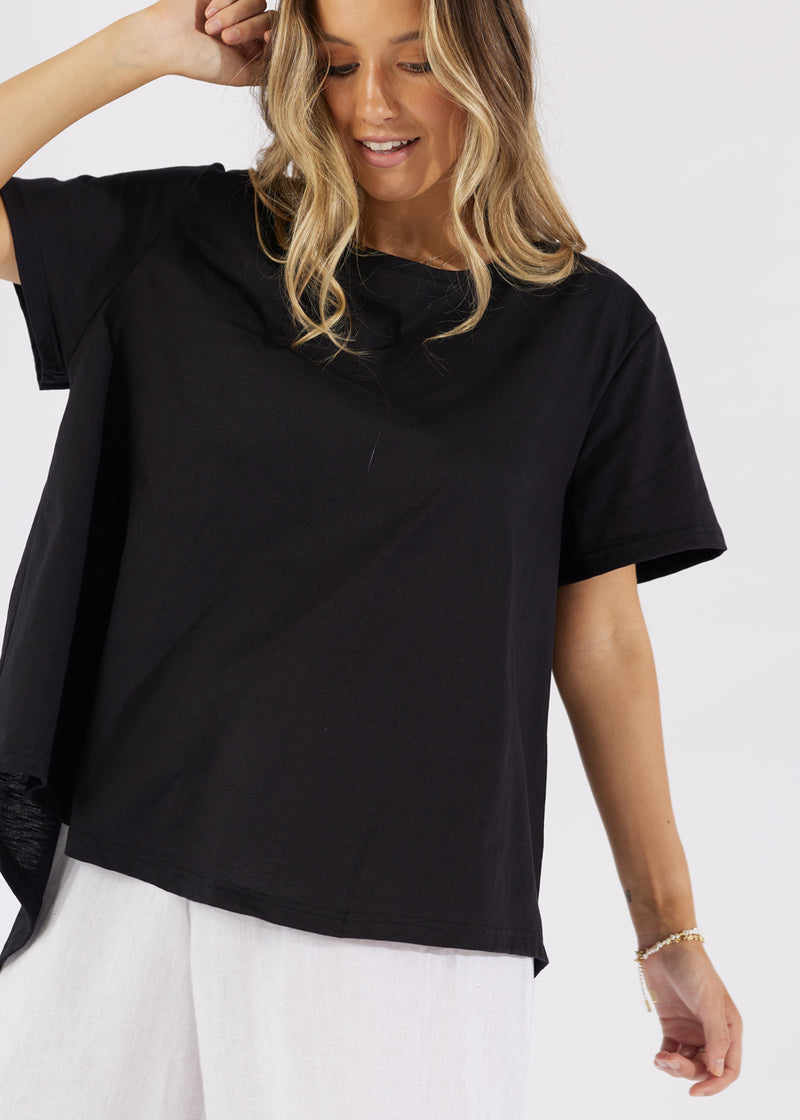 Monaco Tee Black