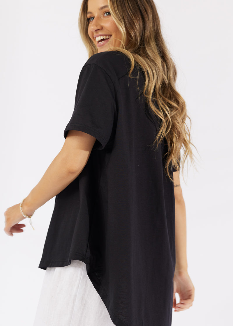Monaco Tee Black