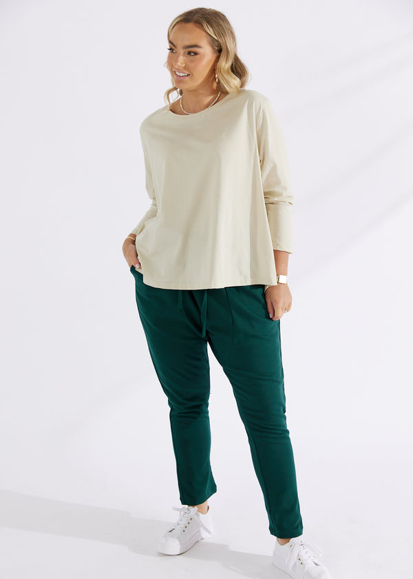 Monaco Tee L/S Alabaster