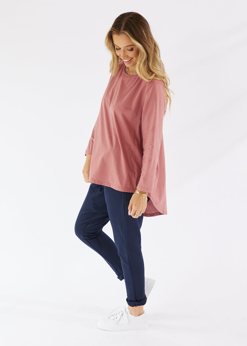 Monaco Tee L/S Mystic