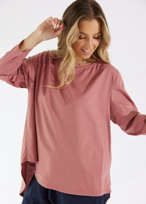 Monaco Tee L/S Mystic