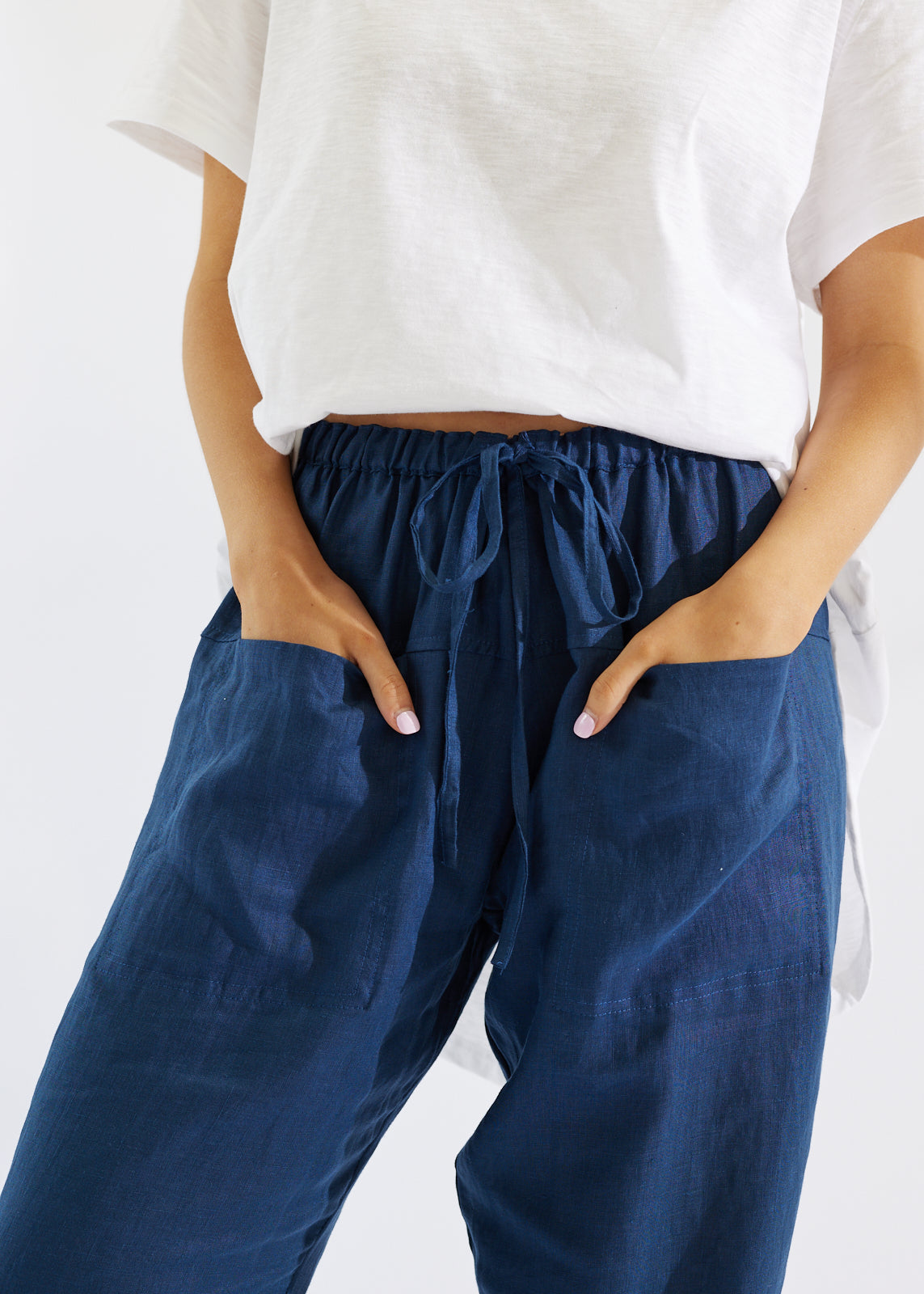 Portsea Pant Navy - Salt + Soda