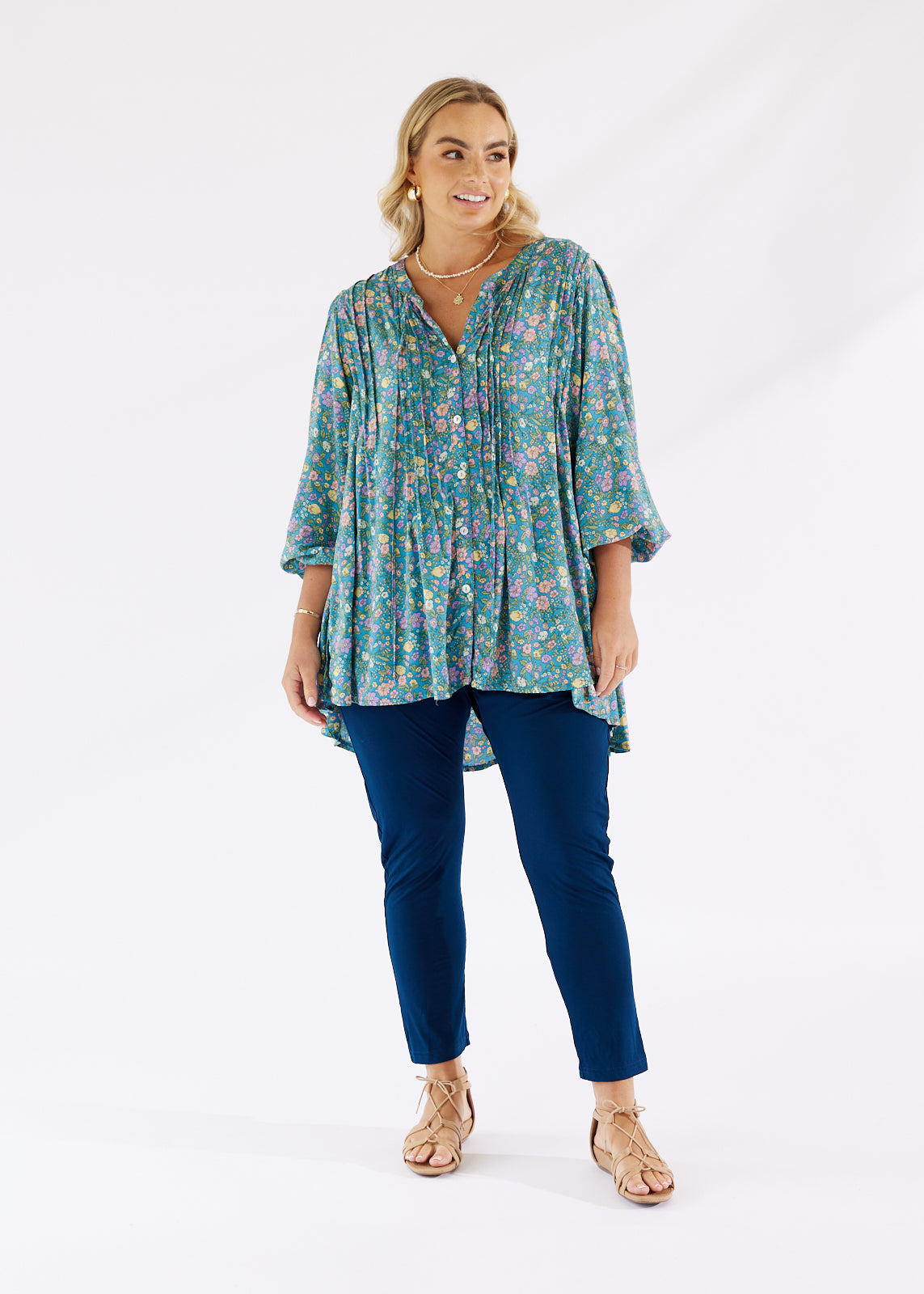 Nimbin Pant Navy - Salt + Soda