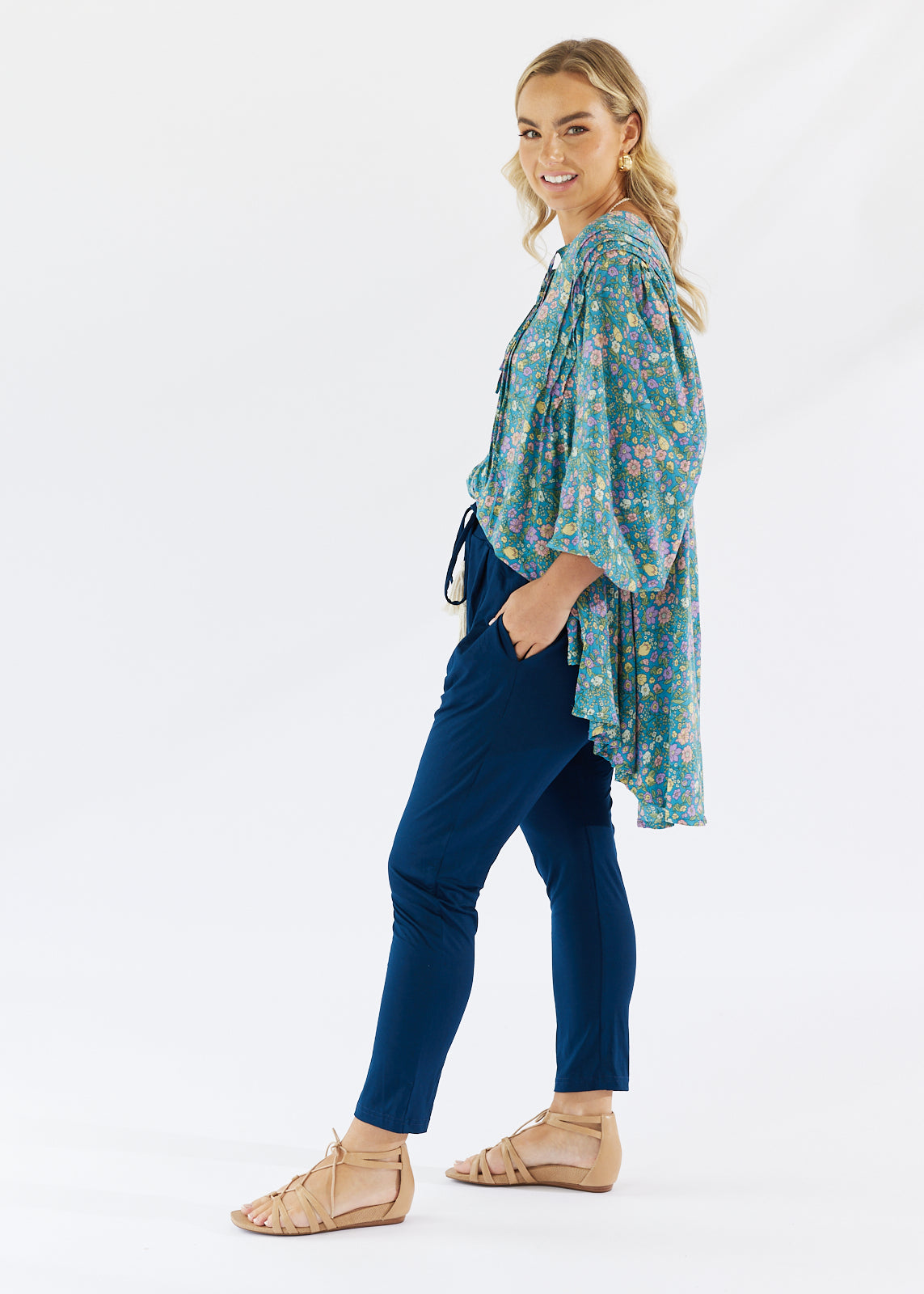 Nimbin Pant Navy - Salt + Soda