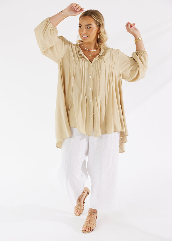 Novella Blouse Alabaster