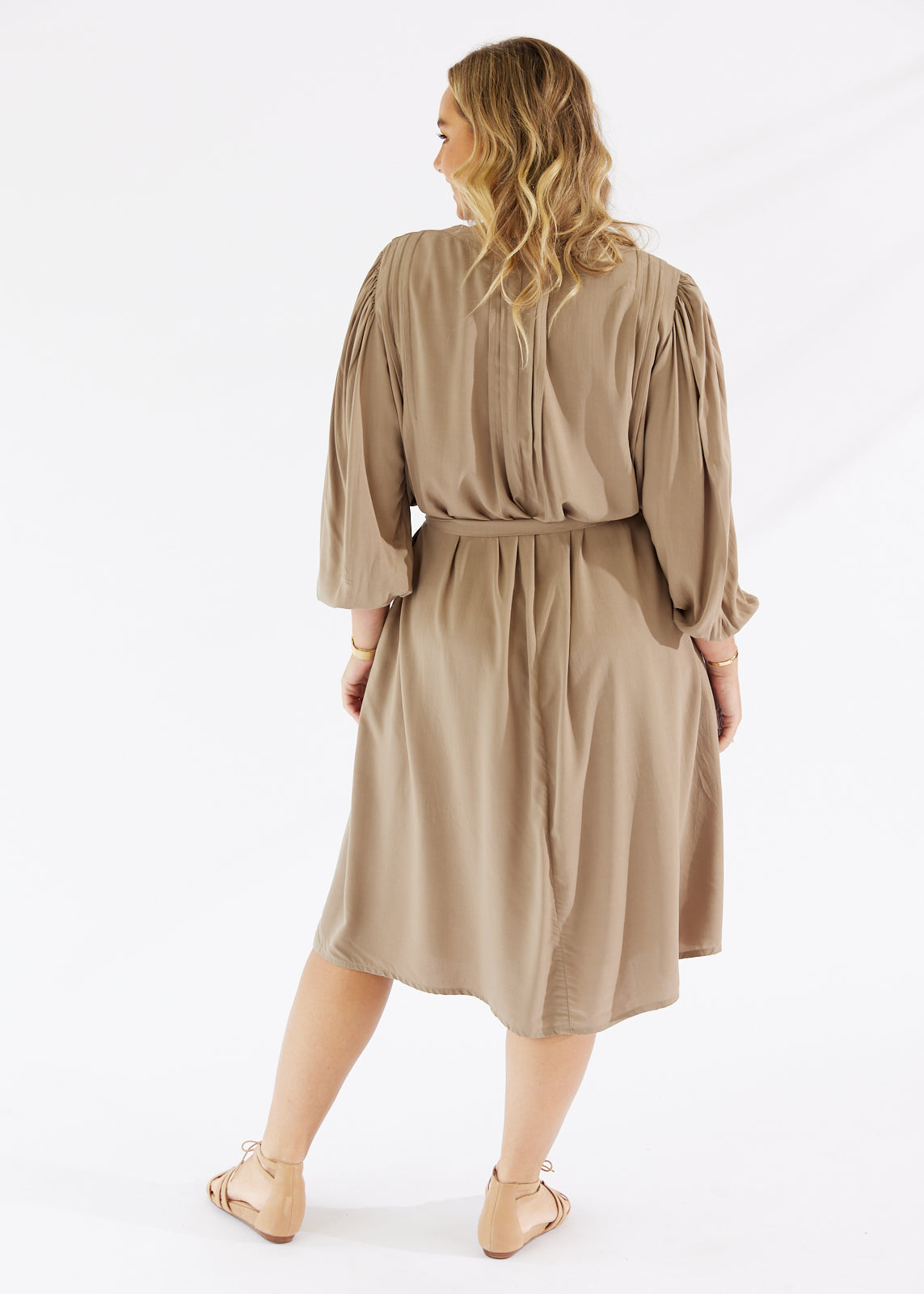 Novella Dress Pecan - Salt + Soda