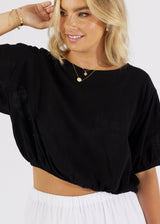 Provence Top Black