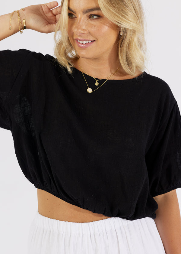 Provence Top Black