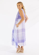 Rhodes Dress Pacific Blue