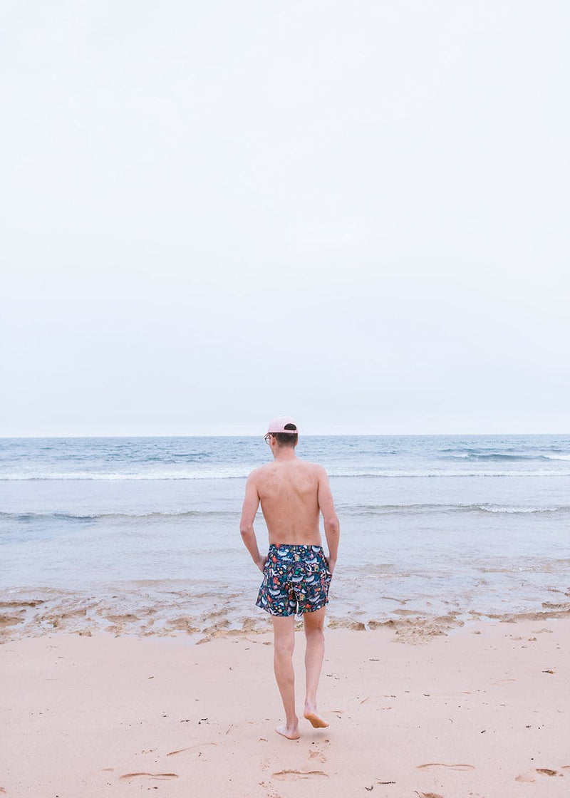 Marine Life Swim Short - Salt + Soda