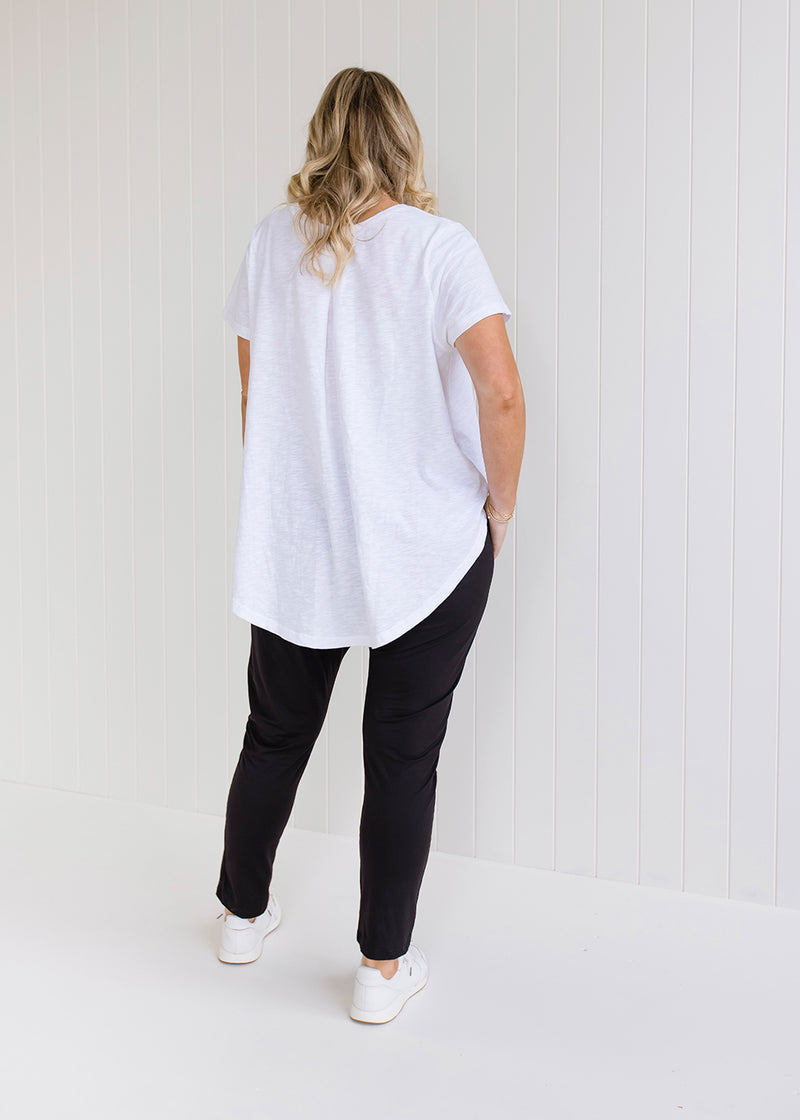 Monaco Star Tee Crisp White - Salt + Soda