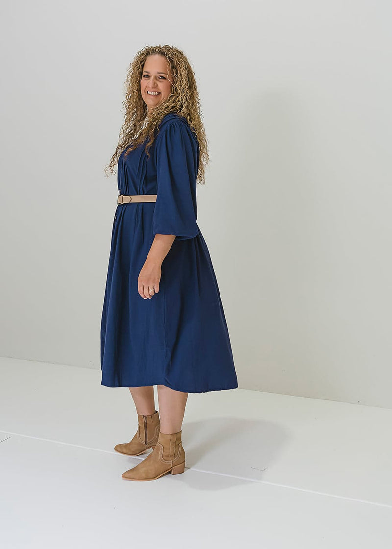 Novella Dress Blue Grotto - Salt + Soda