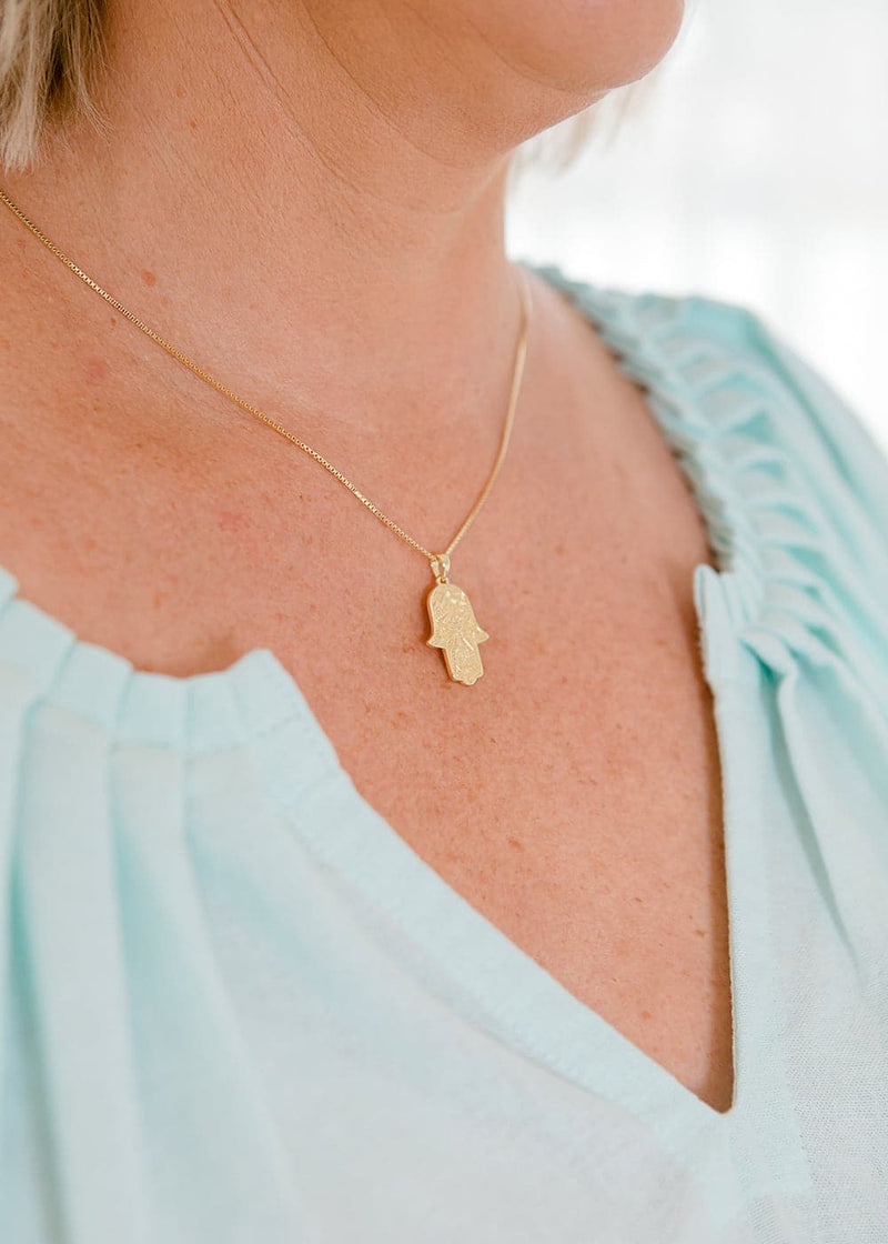 Talisman Necklace ~ Gold - Salt + Soda