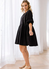 Sabina Dress Black - Salt + Soda