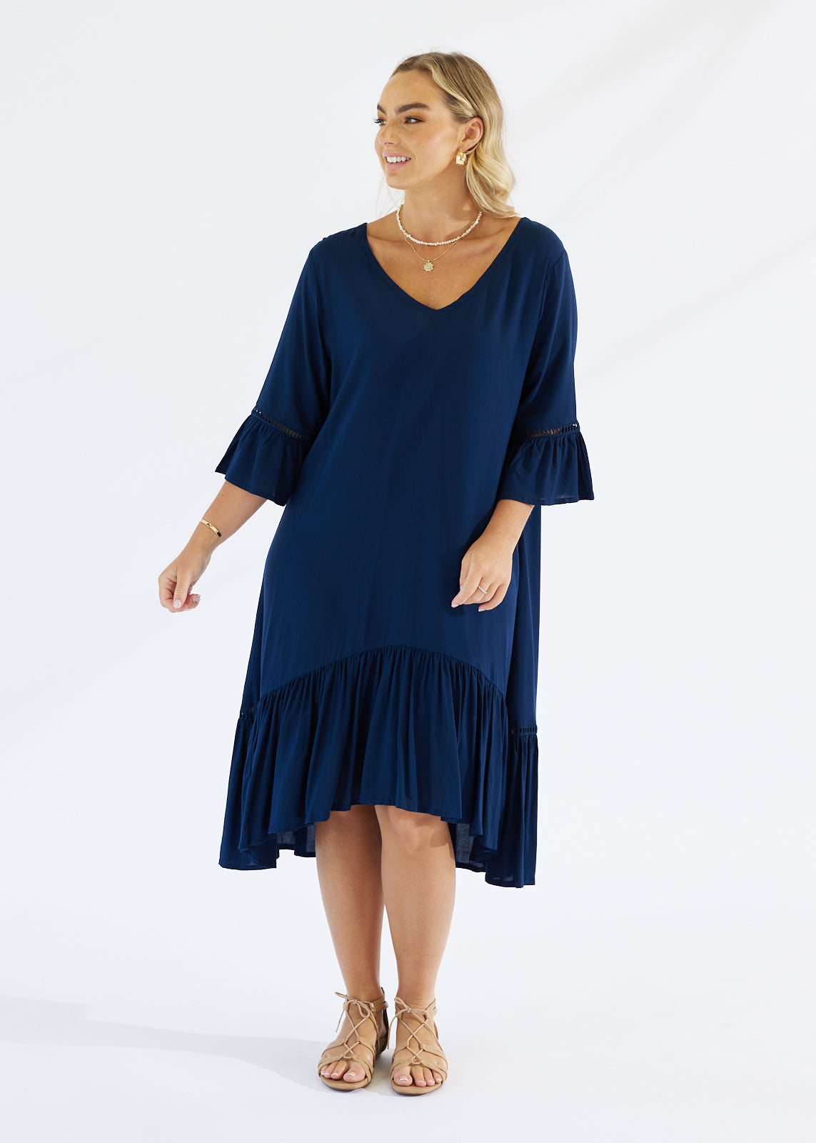 Saltum Dress Navy - Salt + Soda