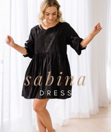 Sabina Dress Black