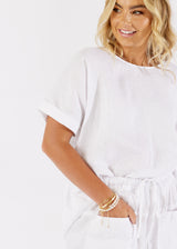 Victoria Top White