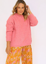 Lucerne Knit Orchid