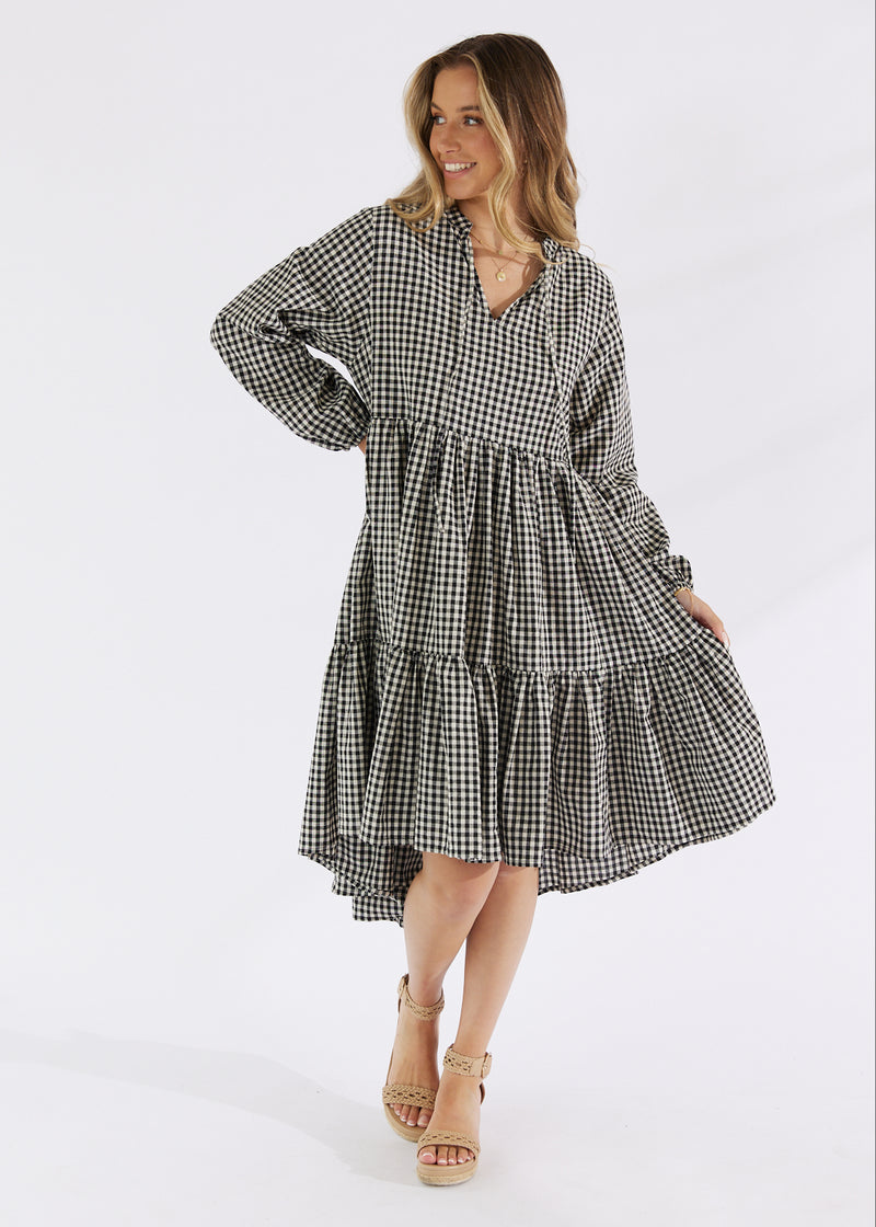 Zolli Dress Black Check