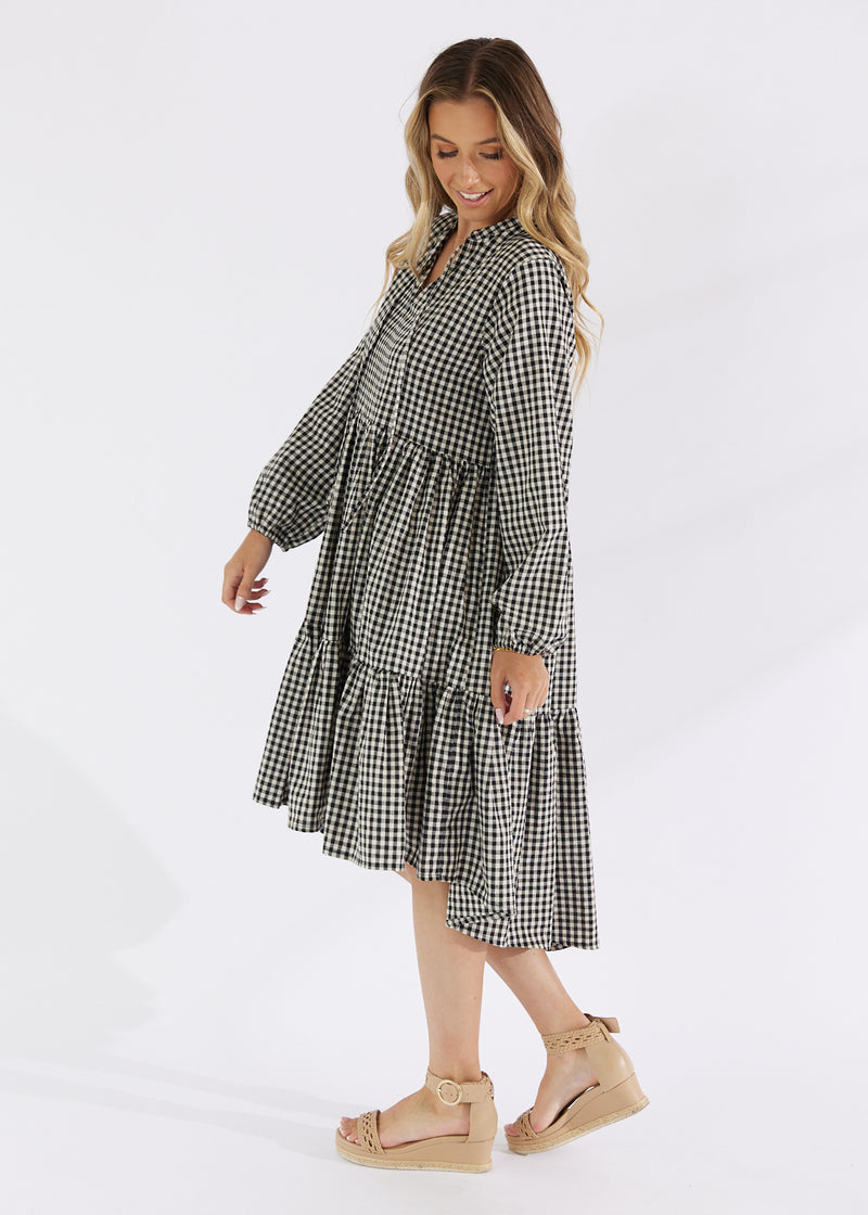 Zolli Dress Black Check