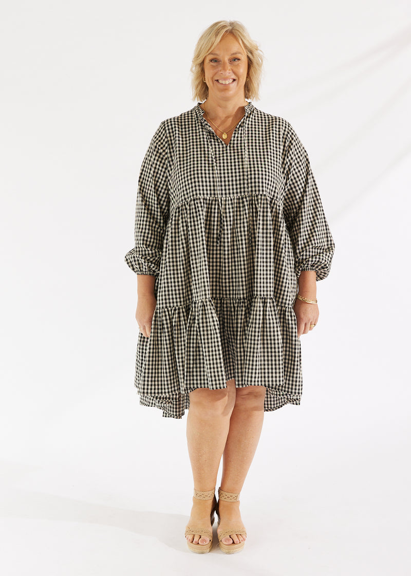 Zolli Dress Black Check